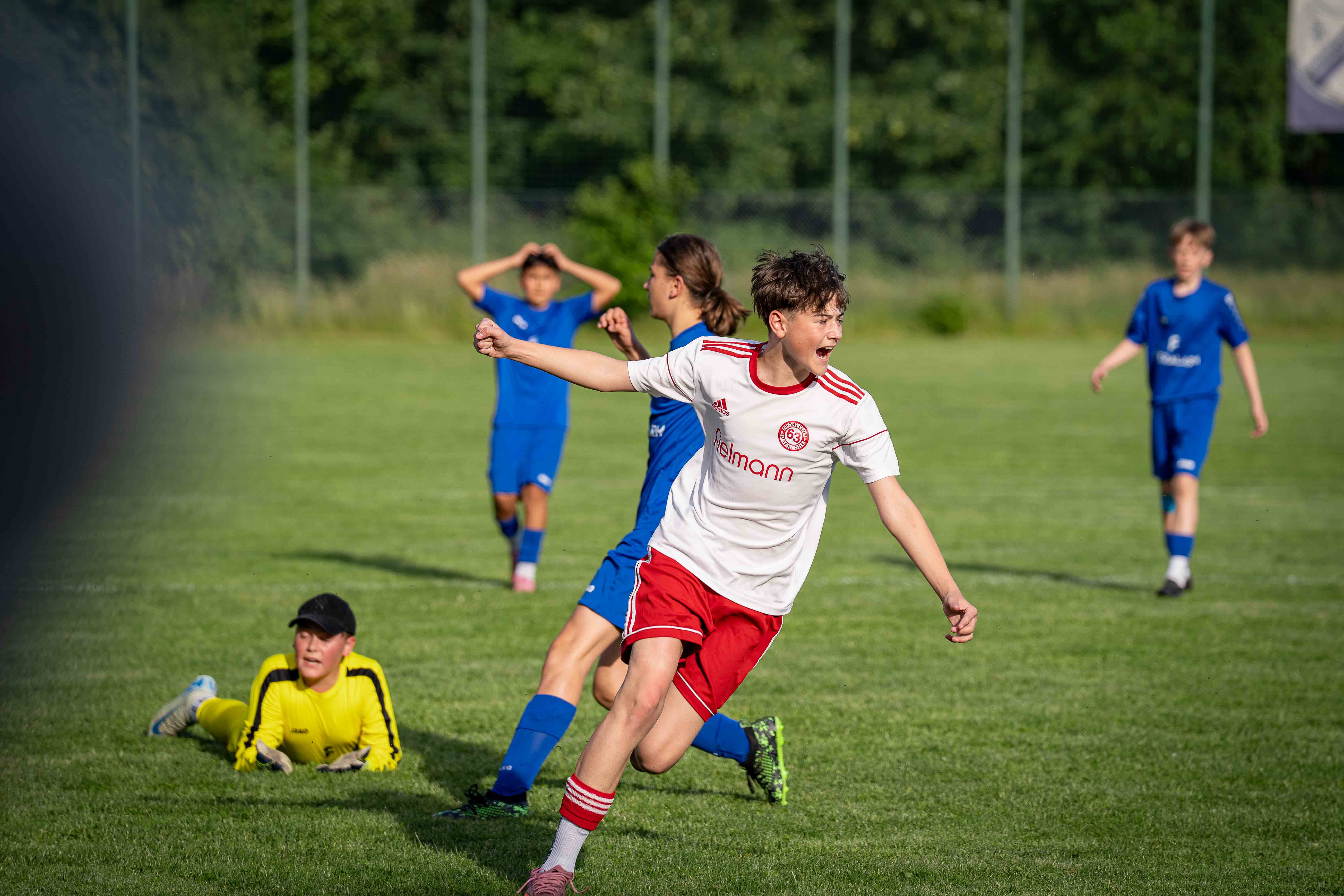 Torfreude bei frühem Markloher Führungstreffer bei der D9er