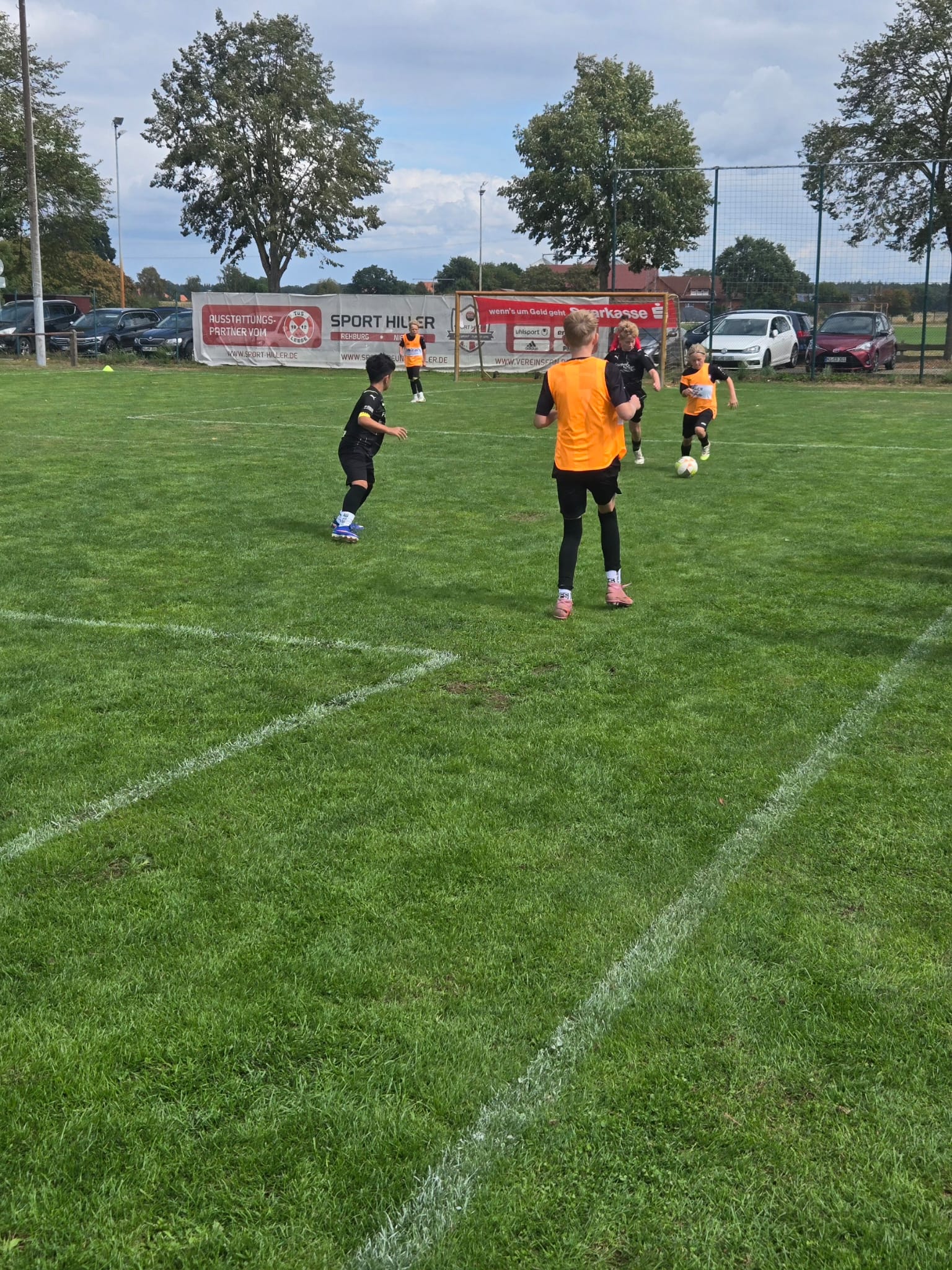 Spielszenze Landesbergen gegen Liebenau