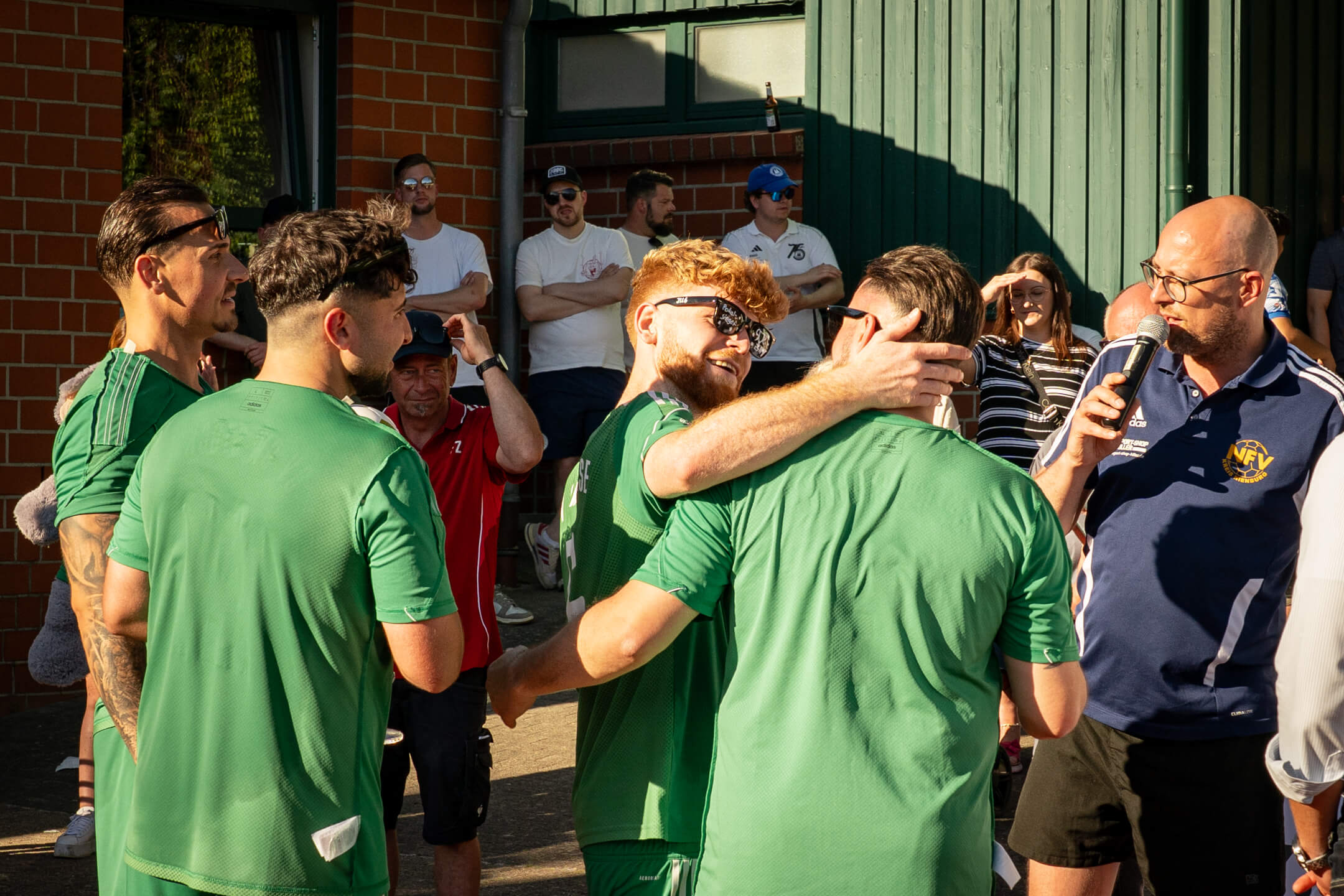 Freude bei den Pokalsiegern der Herren SV G-W Stöckse