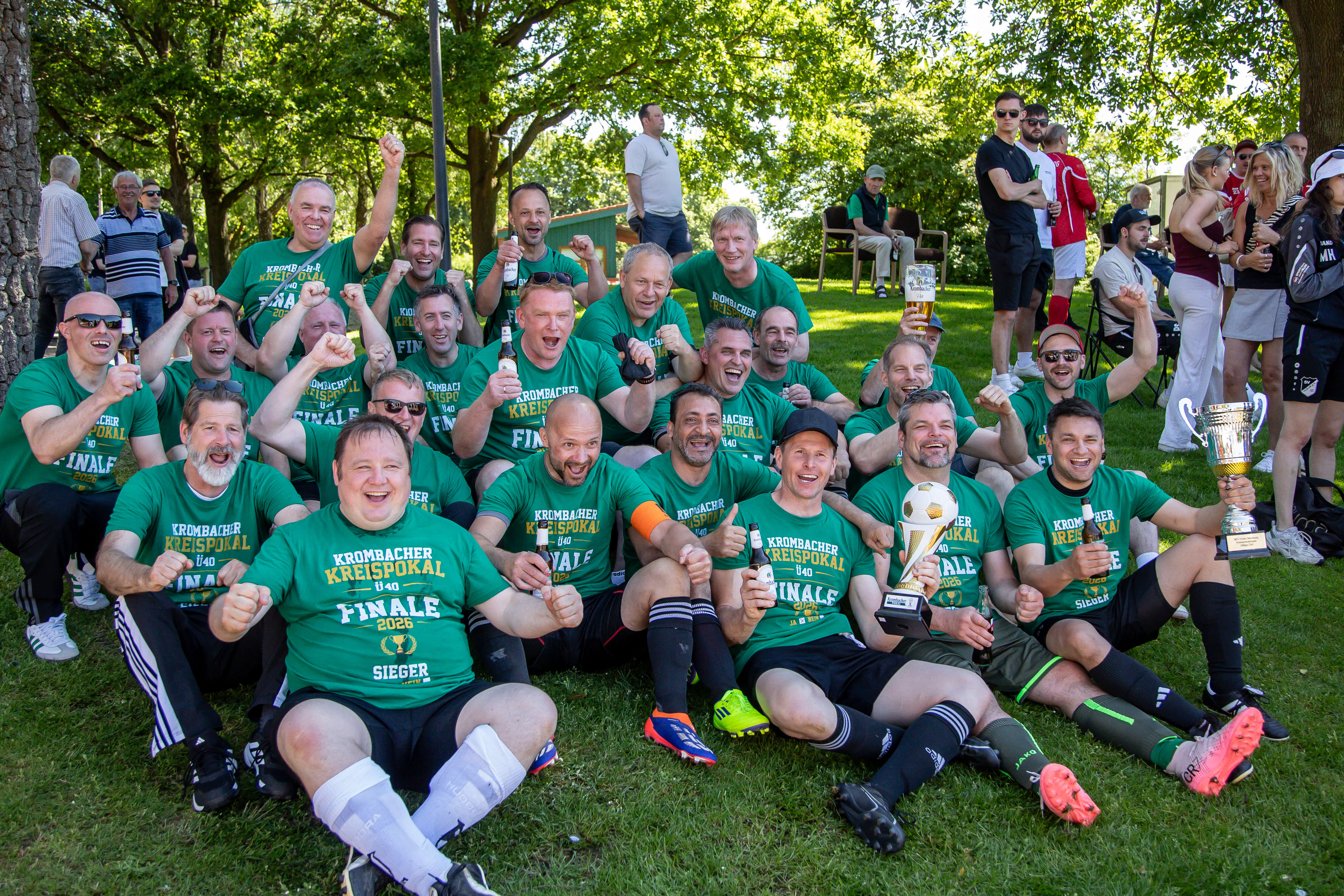 Die Pokalsieger Ü40 SG Langendamm / Husum
