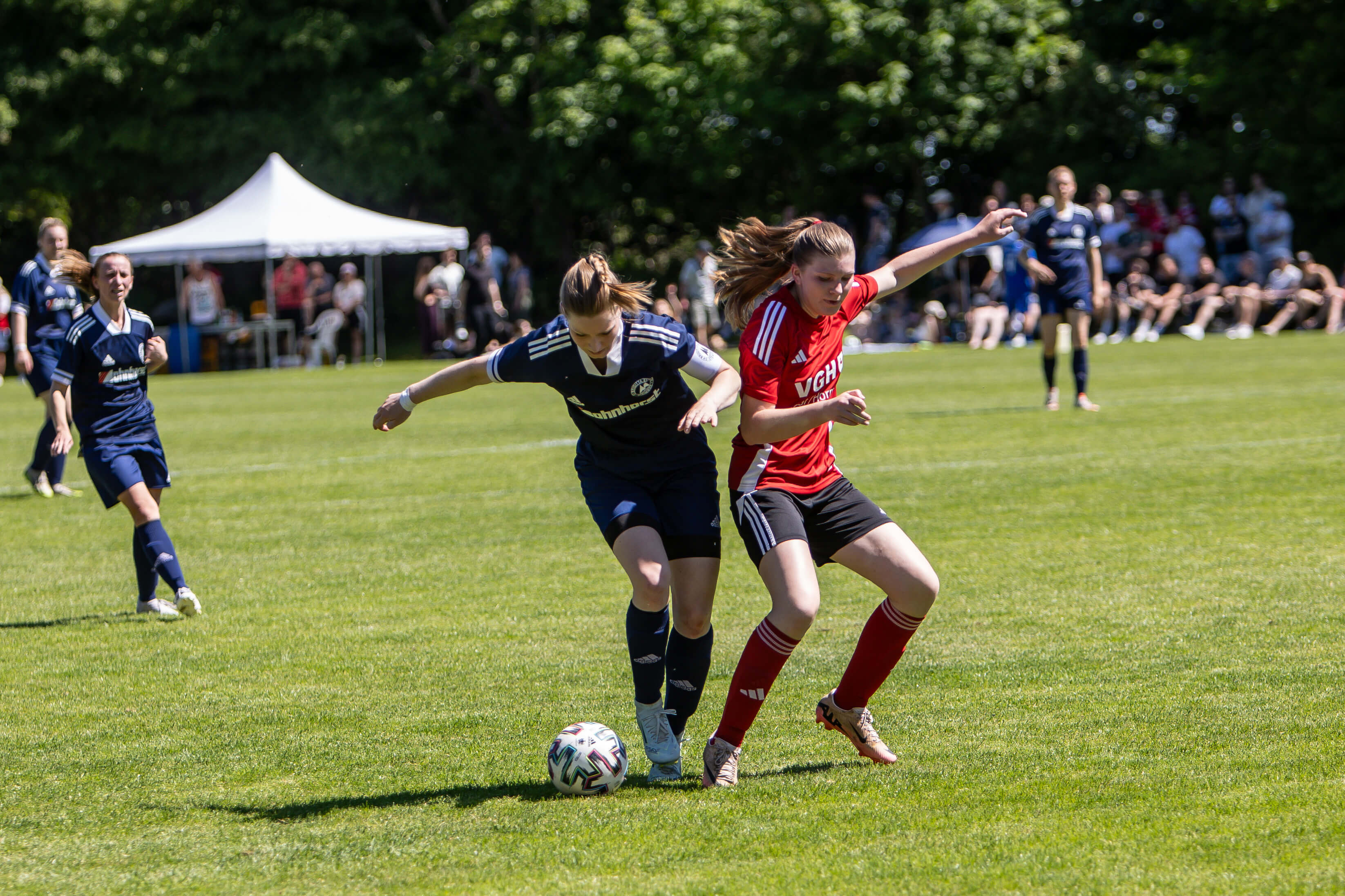 Zweikampf Frauen Pokalfinale