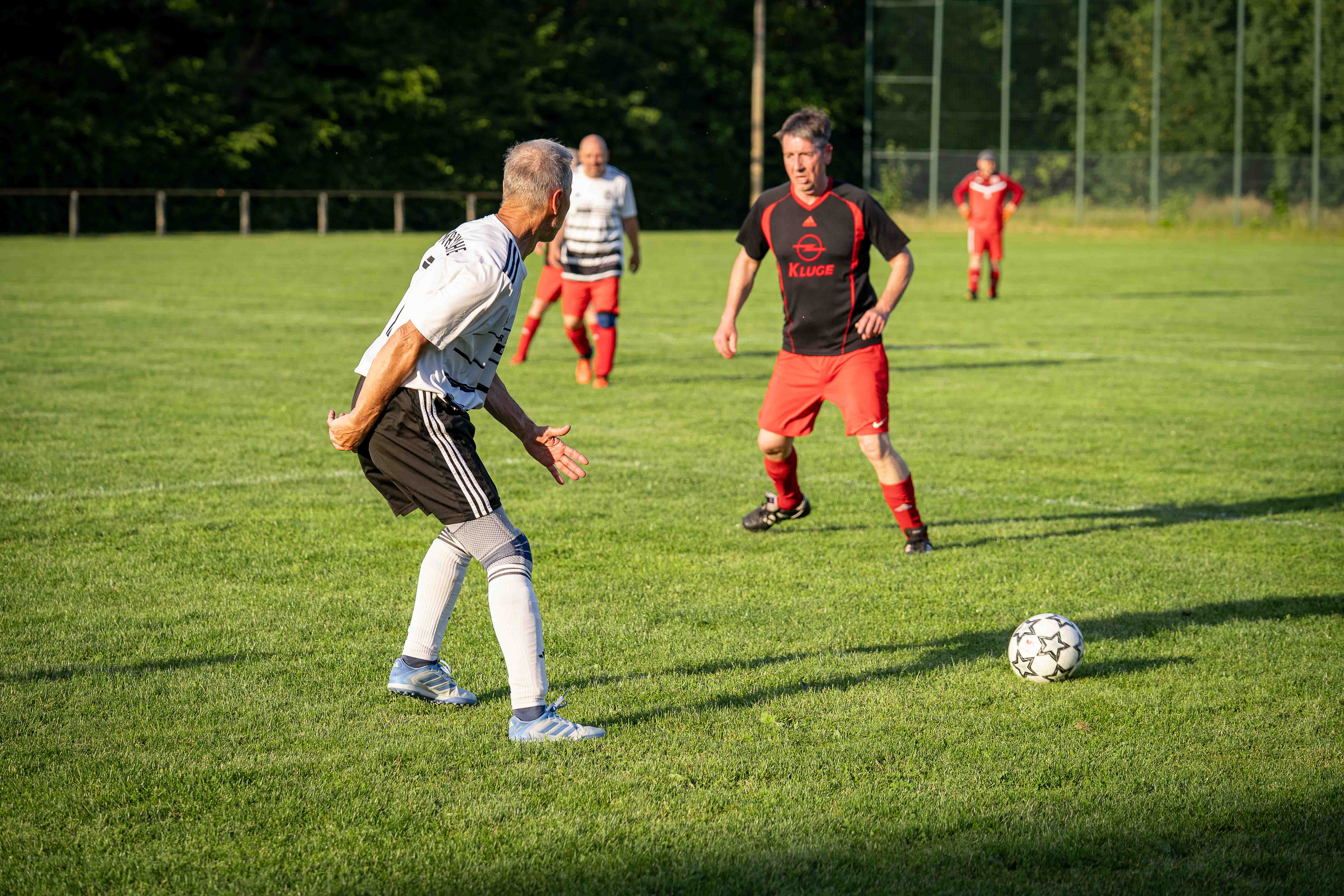 Flanke beim Ü50 Turnier